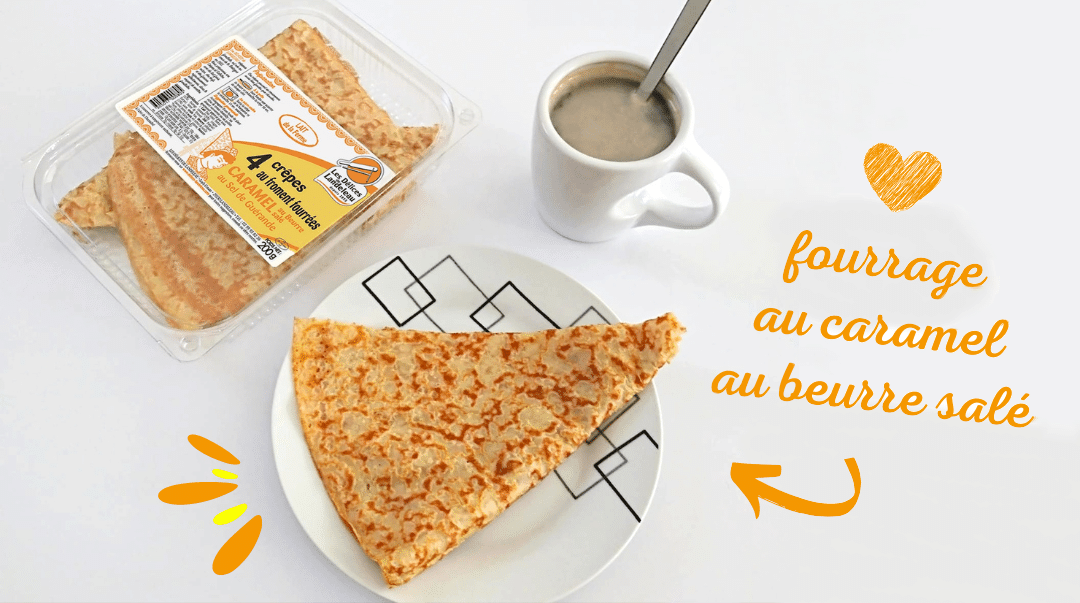 Crepes au froment au caramel au beurre sale breton - Accueil - Quimper Brest